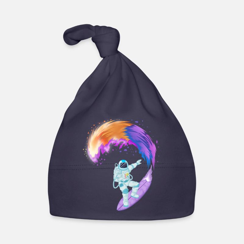 Chemise spatiale de surf d’astronaute Bonnet bio Bébé
