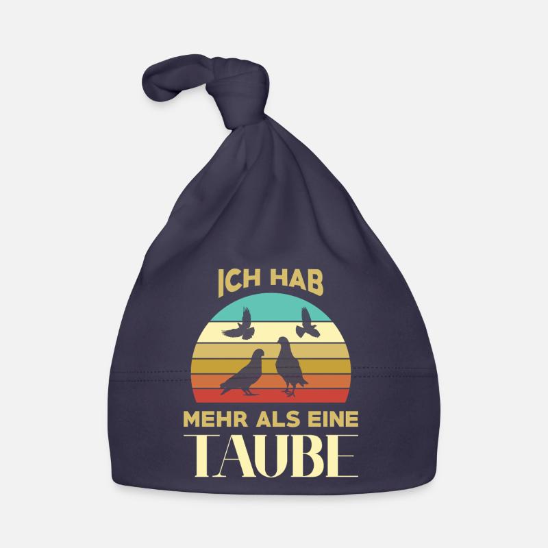Taubenzüchter Taube Taubenzucht Spruch Brieftaube Baby Bio-Mütze