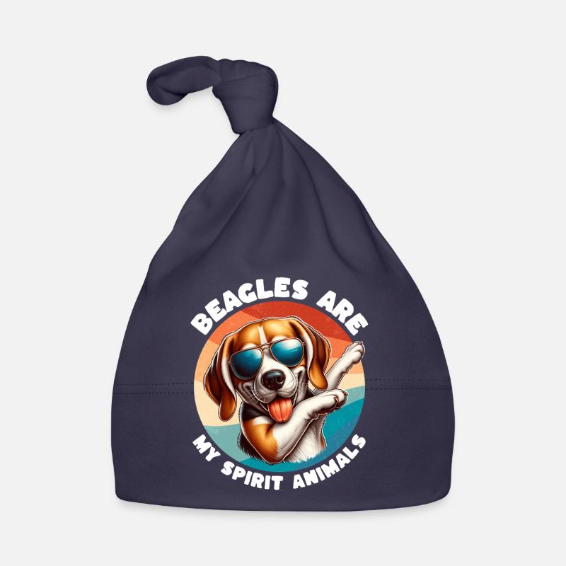 Lustige Beagle Sprüche Baby Bio-Mütze