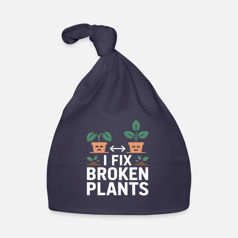 I Fix Broken Plants Pflanzenretter Baby Bio-Mütze