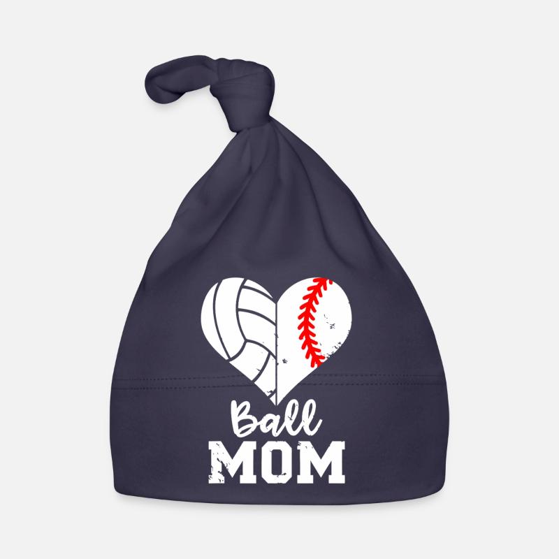 Ball-Mom-Herz-Splitter Baby Bio-Mütze