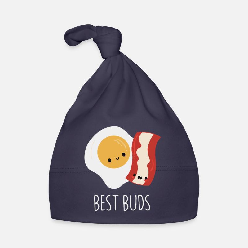 Beste Buds Ei und Speck Baby Bio-Mütze