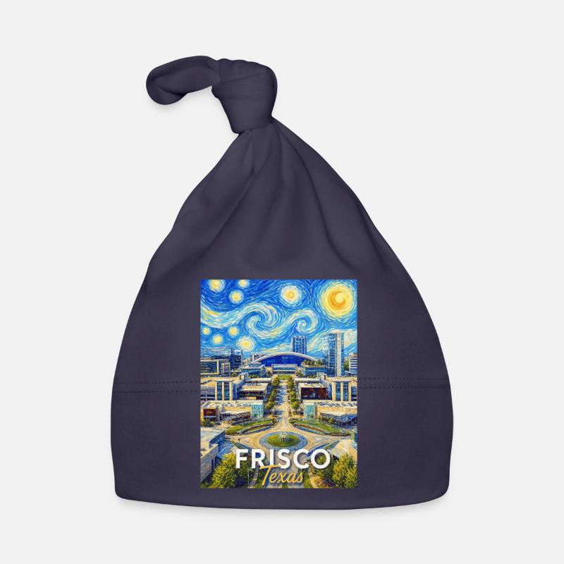 Frisco Texas Starry Night Bonnet bio Bébé