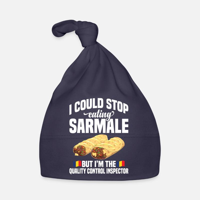  Sarmale Control Inspector Romanian Snack Dish Organic Baby Cap