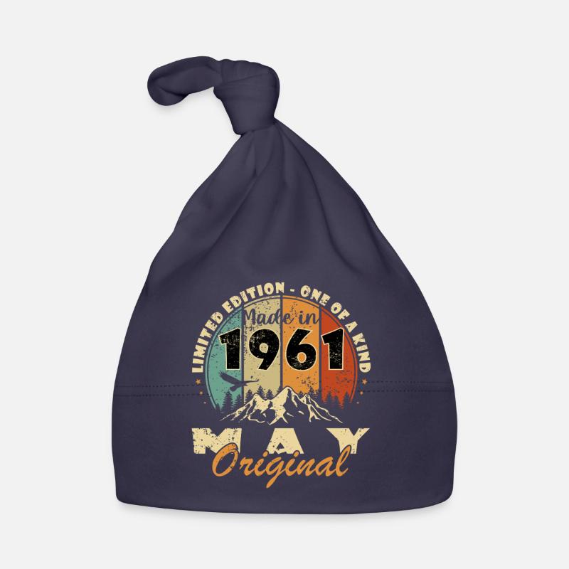 1961 Made in May Original Baby Bio-Mütze