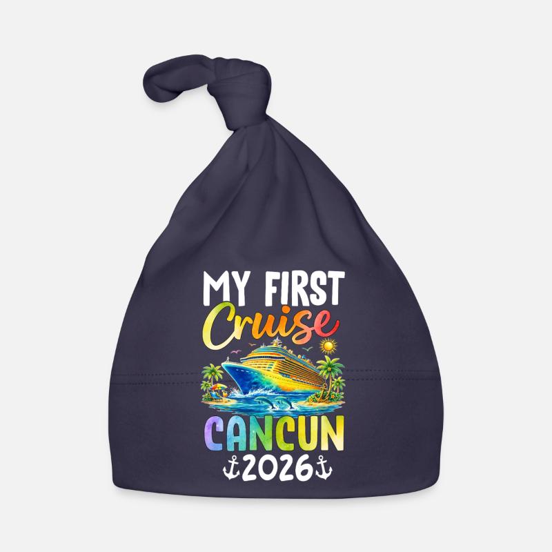 My First Cruise Cancun 2026 Baby Bio-Mütze