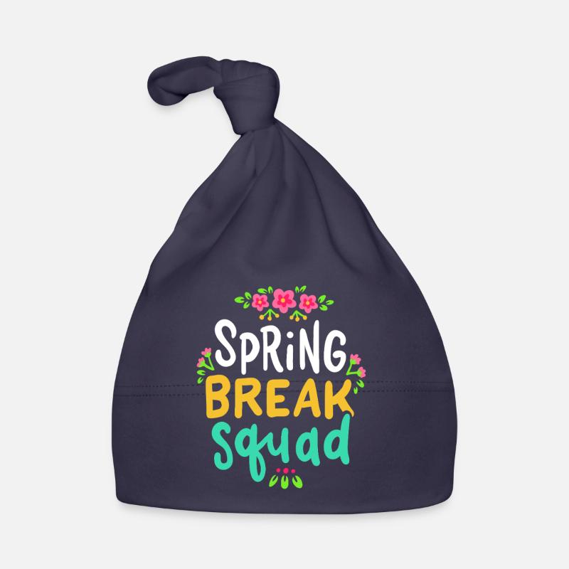 Spring Break Squad Floral Baby Bio-Mütze