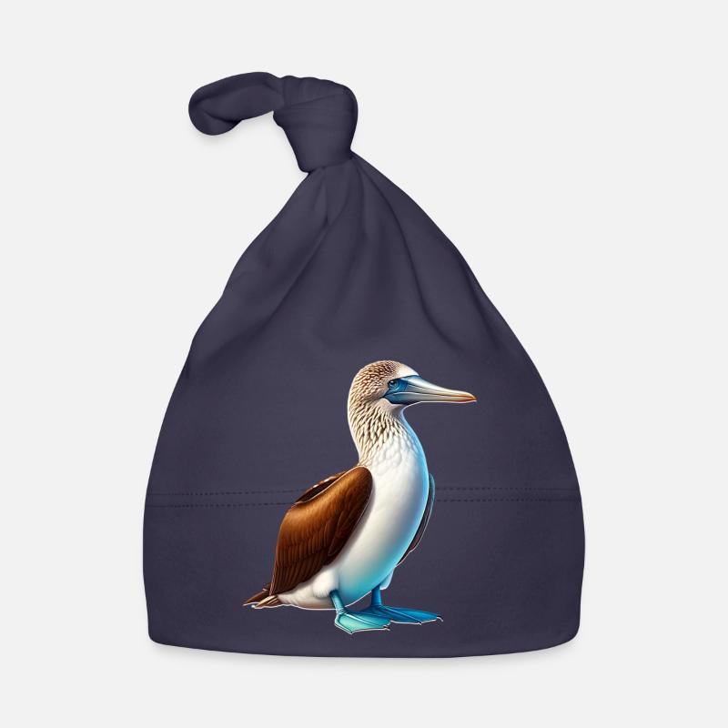blue-footed booby Organic Baby Cap