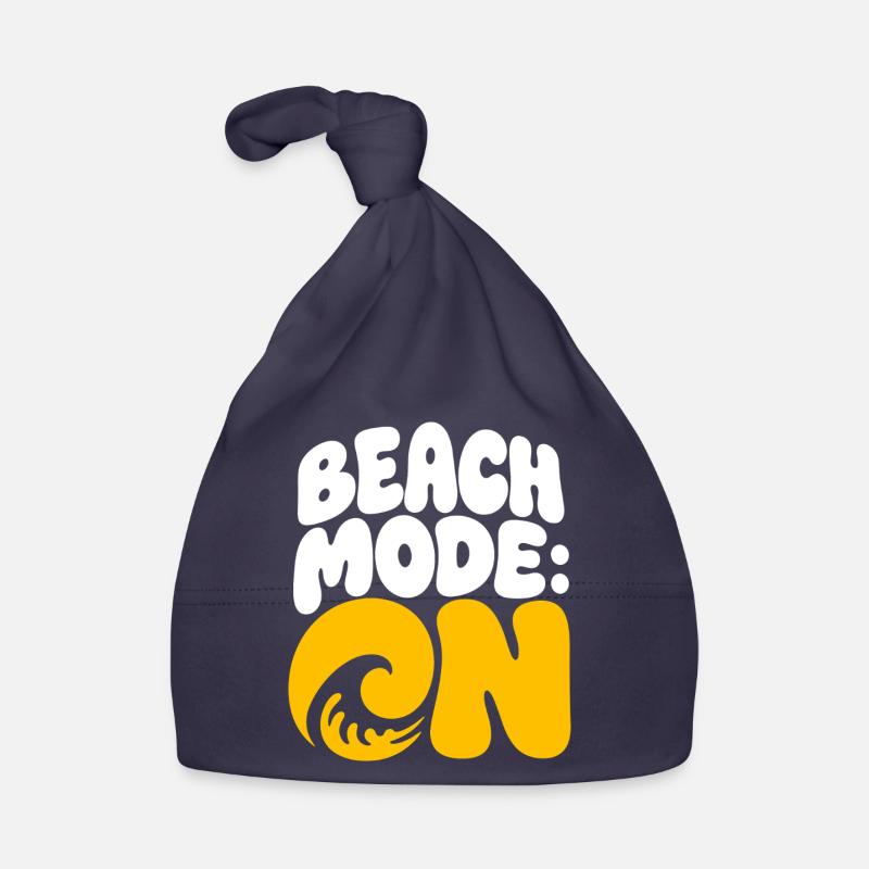 Design de vagues d’été de mode de plage Bonnet bio Bébé