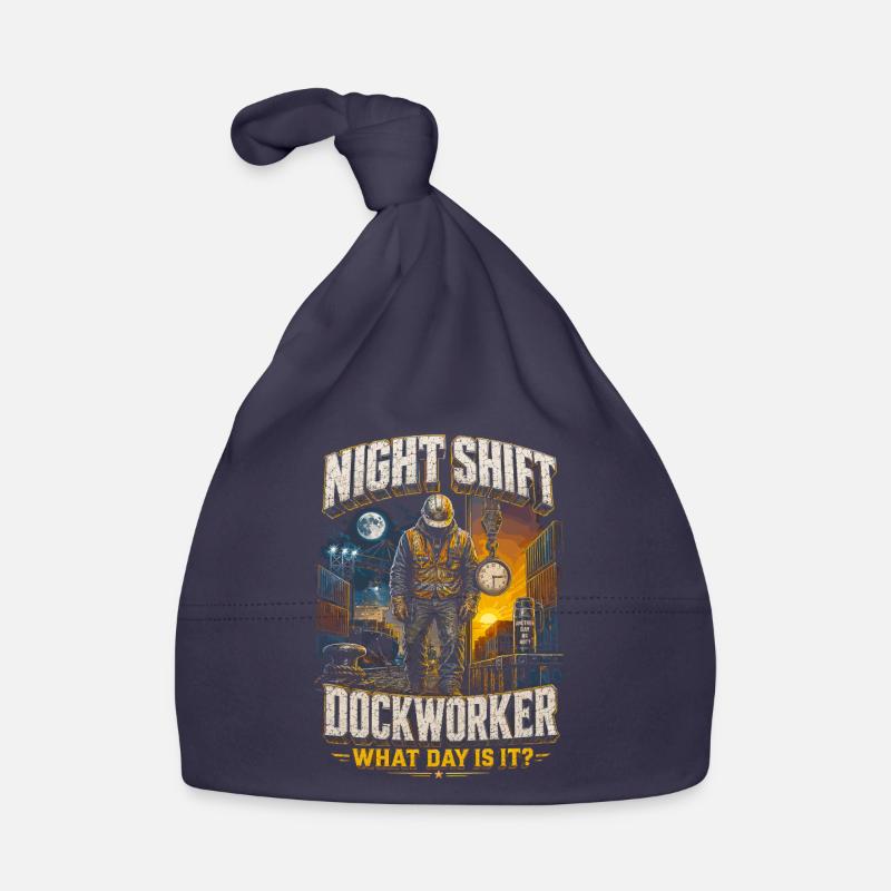 Hafenarbeiter Docker de nuit Bonnet bio Bébé