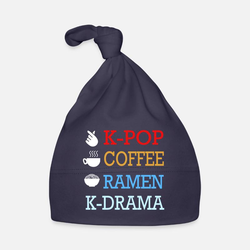 K-Pop Café Korea Pop Kdrama Kpop Corée Bonnet bio Bébé