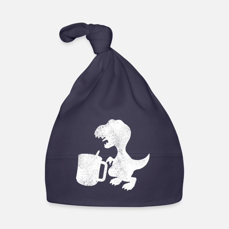 Tea Rex Tea Drinker Dinosaur Organic Baby Cap