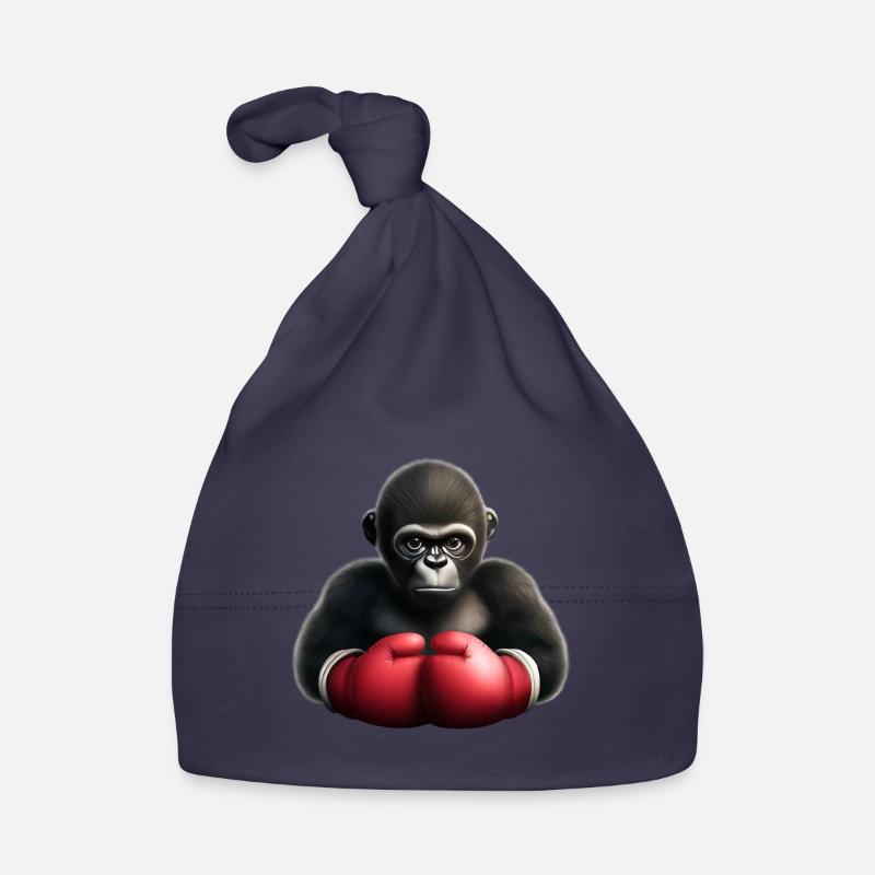 Boxer Gorille Bonnet bio Bébé