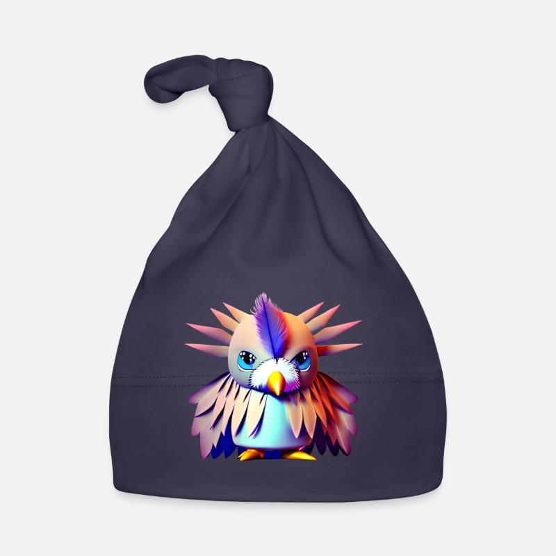 Polygon Bird Organic Baby Cap