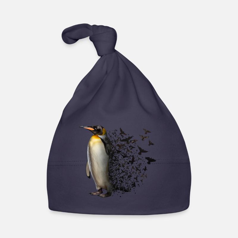 Pinguin Baby Bio-Mütze