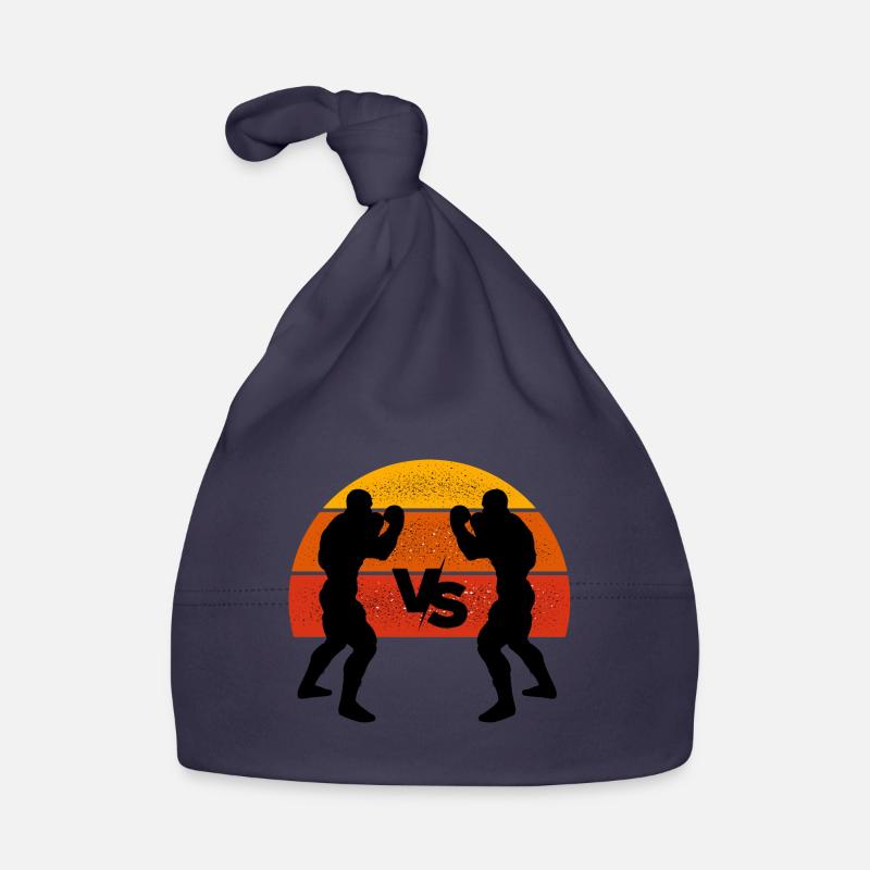 Vintage Boxing - Boxer Geschenkidee Baby Bio-Mütze