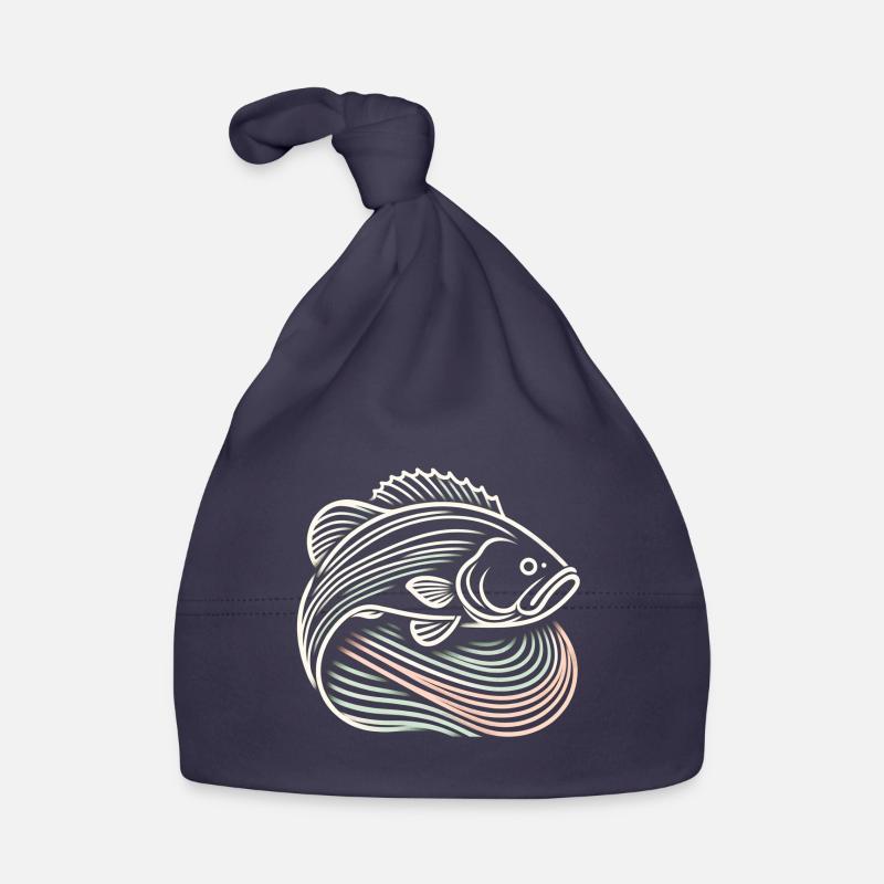Poisson bar Bonnet bio Bébé