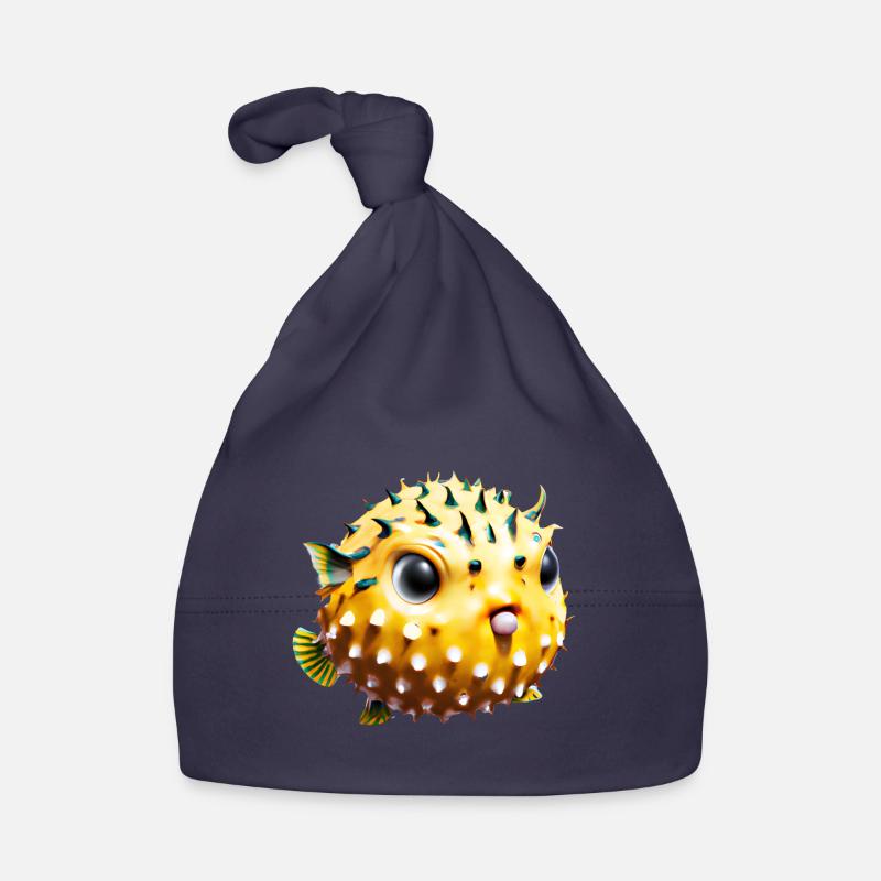 Poisson-globe gonflé Bonnet bio Bébé