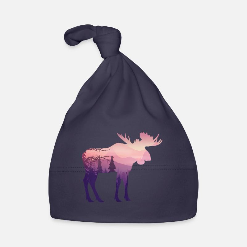 Elch Baby Bio-Mütze