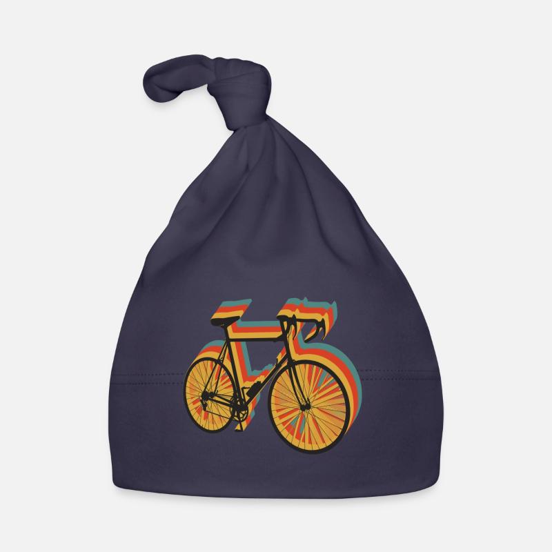 Rétro Vintage Vélo Vélo De Course Vélo de course Bonnet bio Bébé