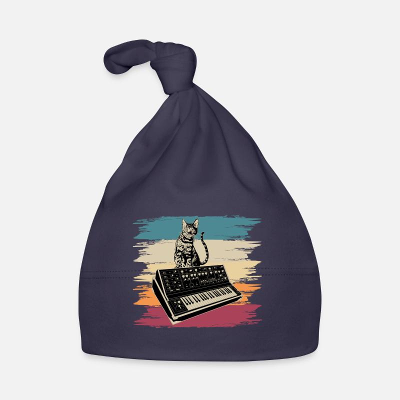 Modular Synthesizer Electronic Music Analog Cat Organic Baby Cap