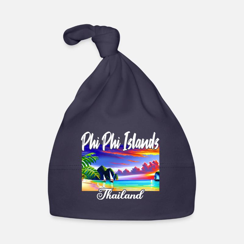 Phi Phi Island Thailand Baby Bio-Mütze