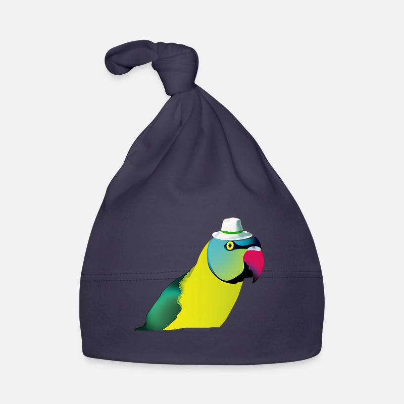 Perroquet indien à collier Bonnet bio Bébé