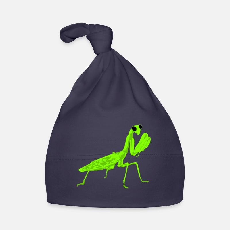 Gottesanbeterin Mantis Religiosa Instekt Baby Bio-Mütze