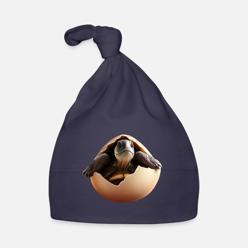 La tortue éclot de l’œuf Bonnet bio Bébé