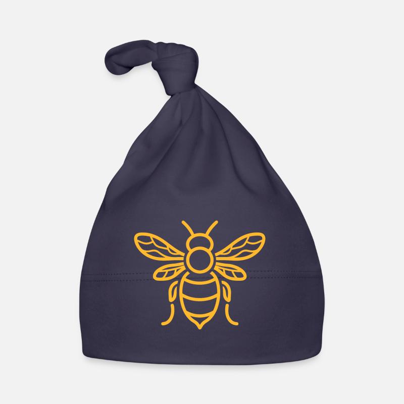 Bee Organic Baby Cap