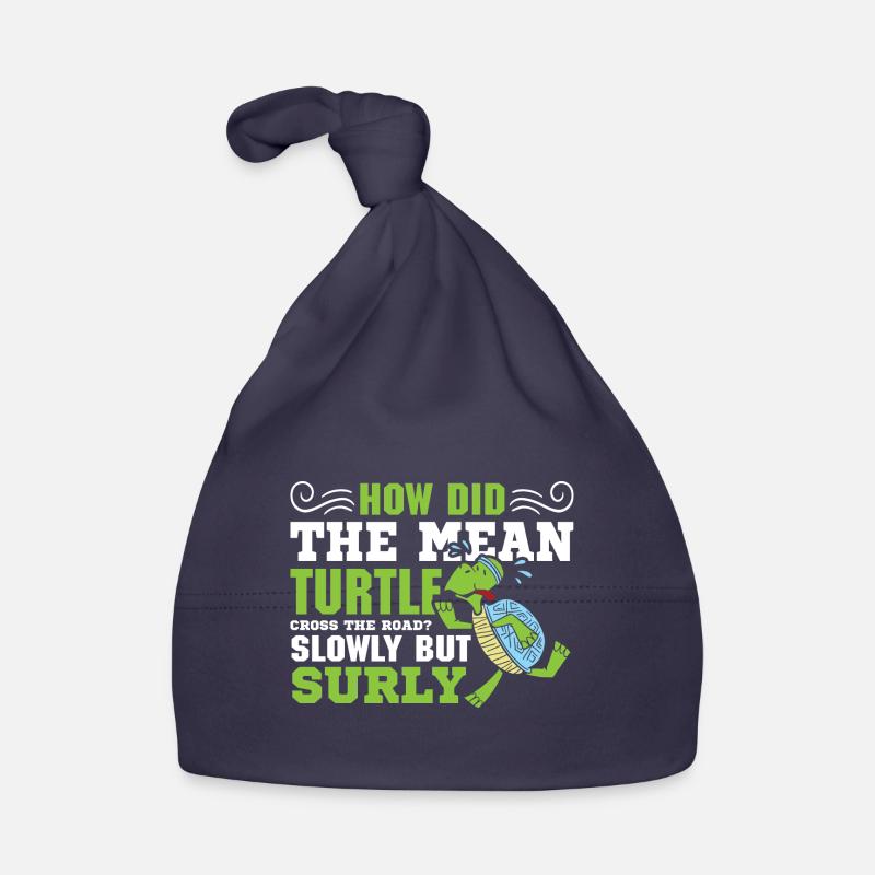 How did the mean turtle Baby Bio-Mütze