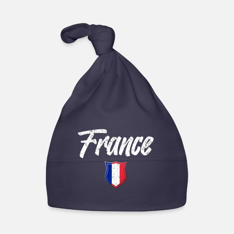 FRANCE - Bonnet bio Bébé - marine