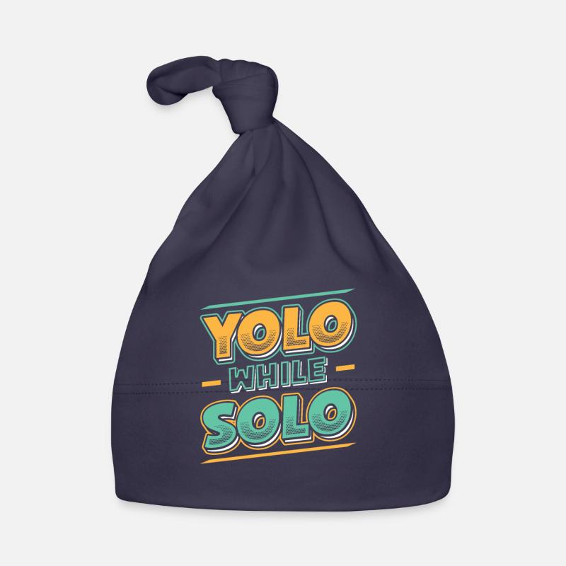 Solo proud single, Happy single Bonnet bio Bébé