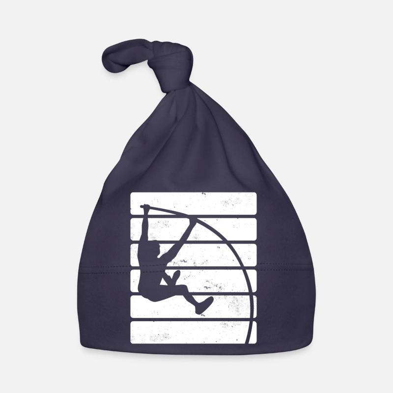 Pole vaulter Organic Baby Cap