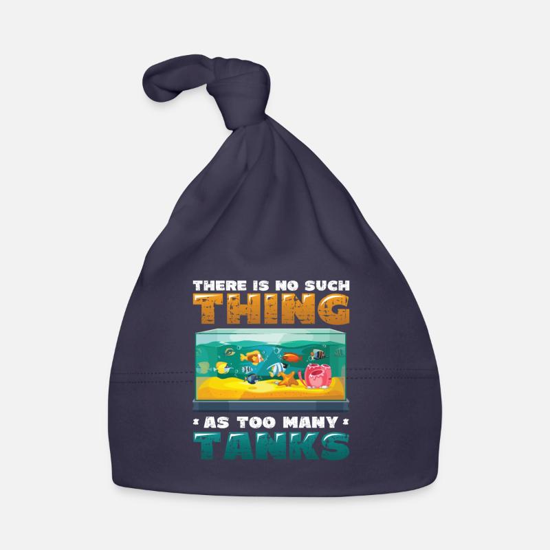 There are no fish in too many tanks Organic Baby Cap