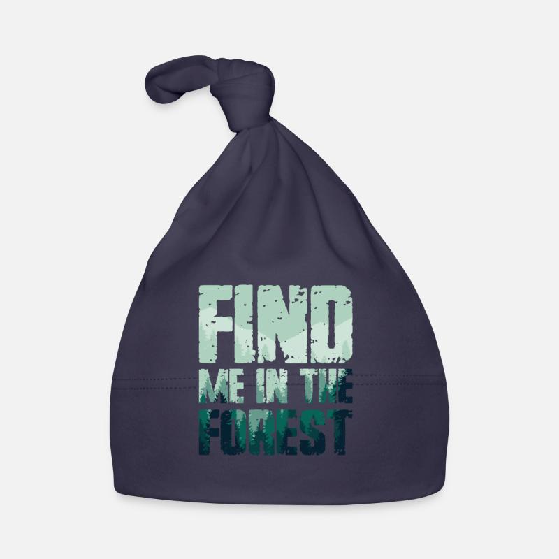 Trouvez-moi dans la forêt - Forest Lovers Bonnet bio Bébé