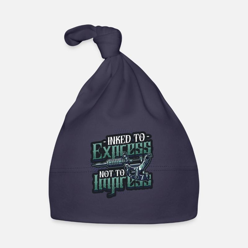 Encré pour exprimer, pas pour impressionner le tatouage Bonnet bio Bébé