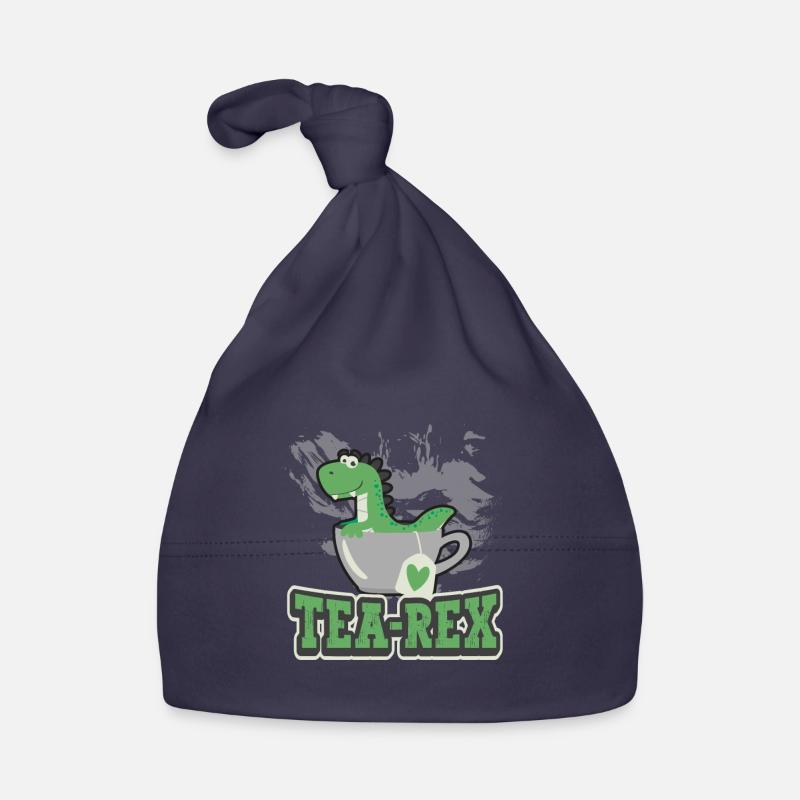 Tee-Experte Teetrinker Teesüchtiger Tee-Enthusiast - Baby Bio-Mütze - Navy