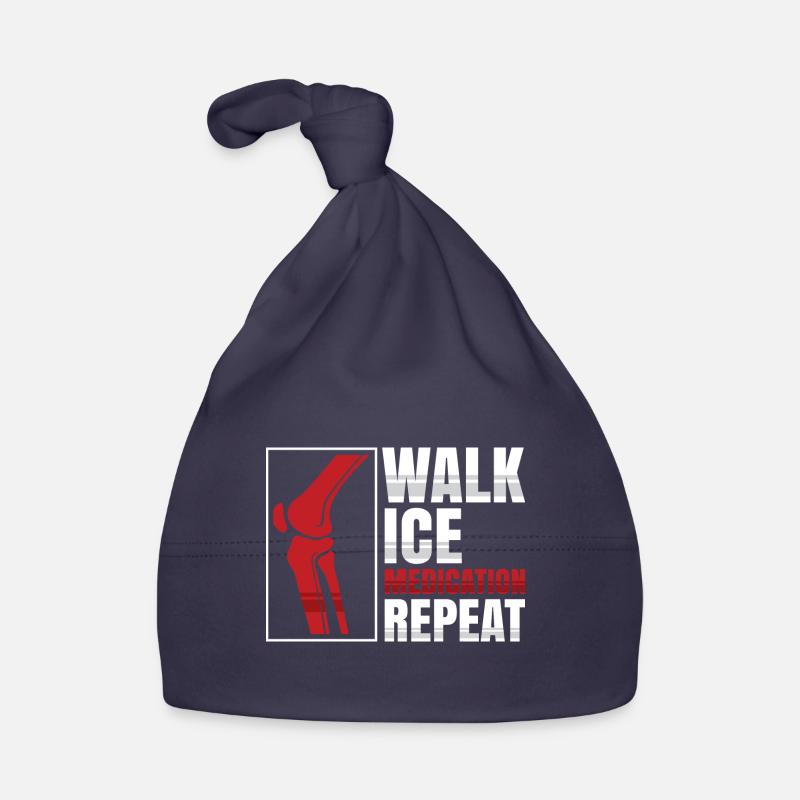 Walk Ice Medication Repeat Baby Bio-Mütze