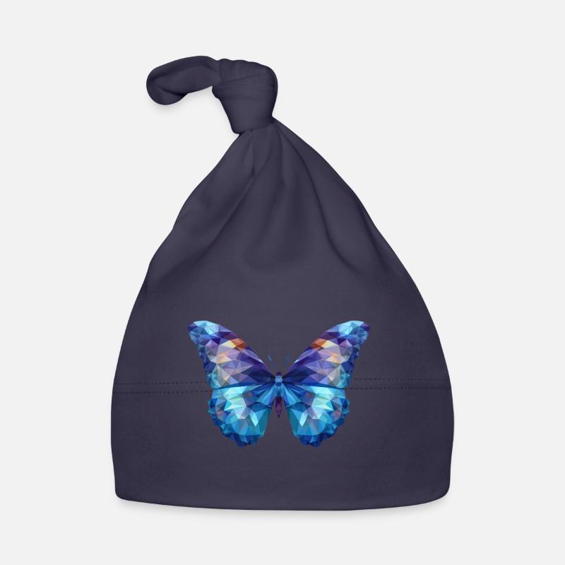 Blue Morpho Butterfly Organic Baby Cap