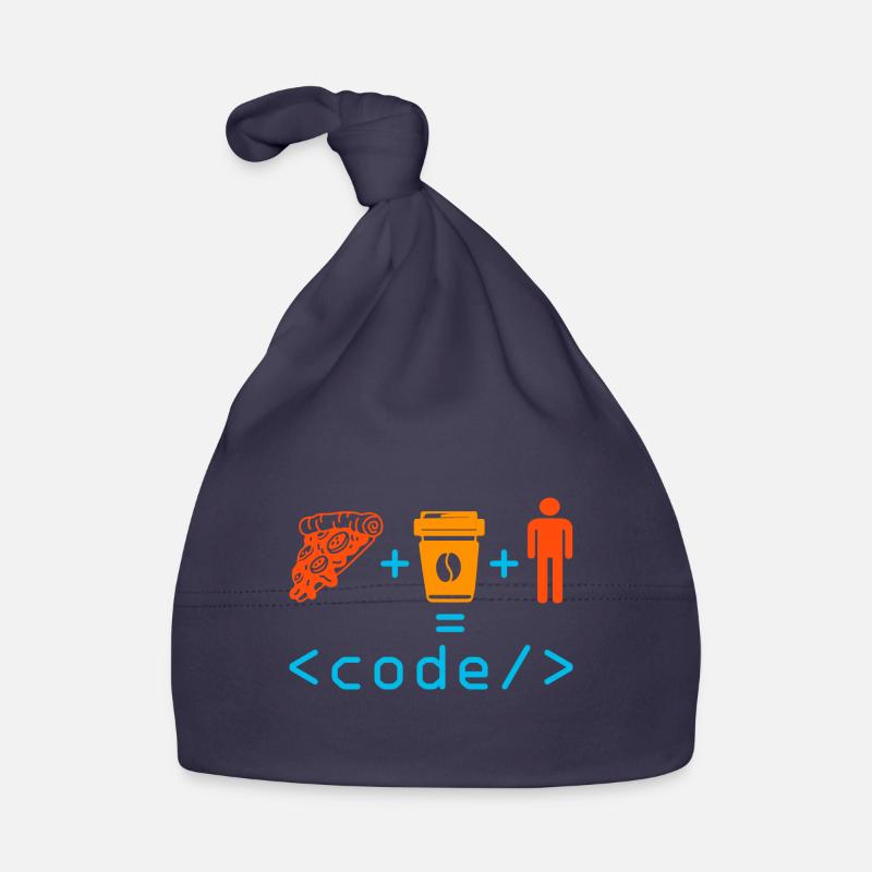 Programmer Coder Computer Nerd Geek Coding Funny Organic Baby Cap