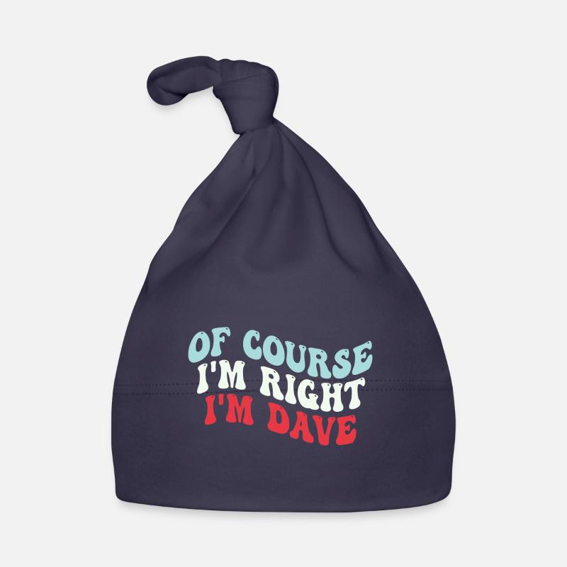 Je m’appelle Dave Bonnet bio Bébé