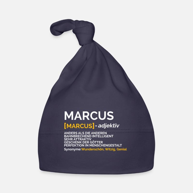 Marcus Baby Bio-Mütze