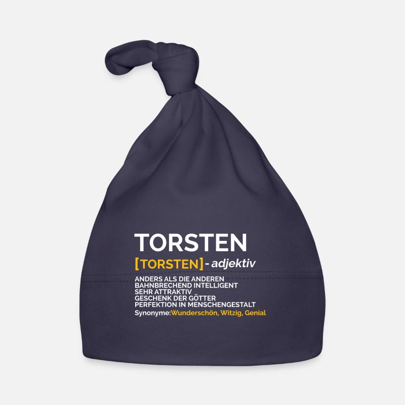 Torsten - Baby Bio-Mütze - Navy