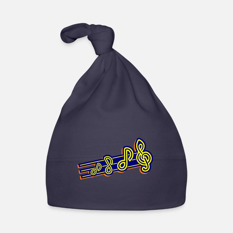 Music Notes Music Icon Organic Baby Cap