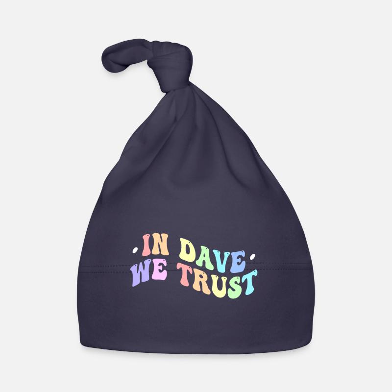 Dans Dave We Trust Bonnet bio Bébé