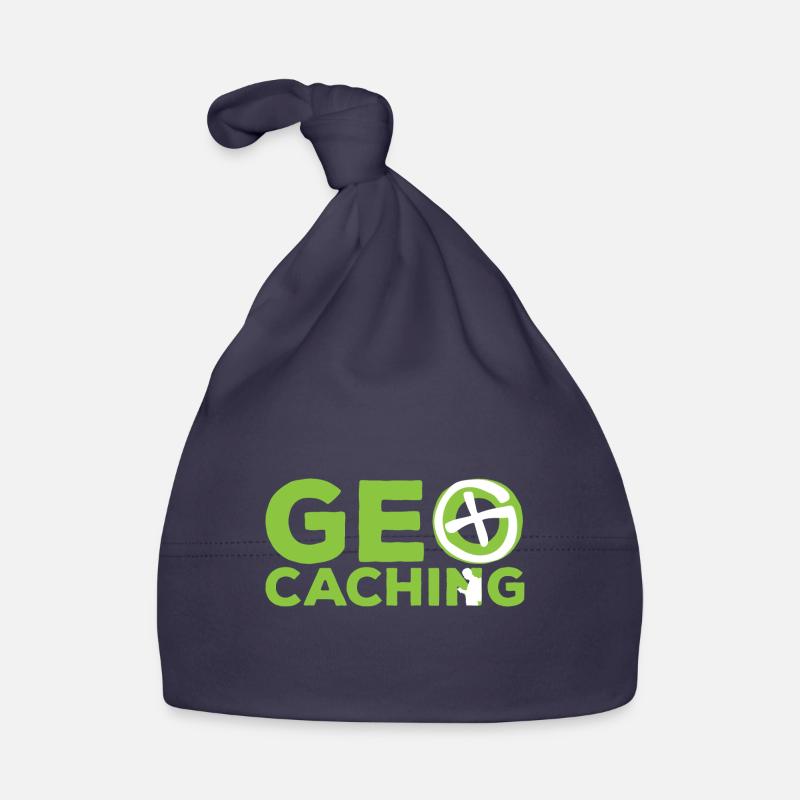 Geocaching Freizeit im Namen Baby Bio-Mütze