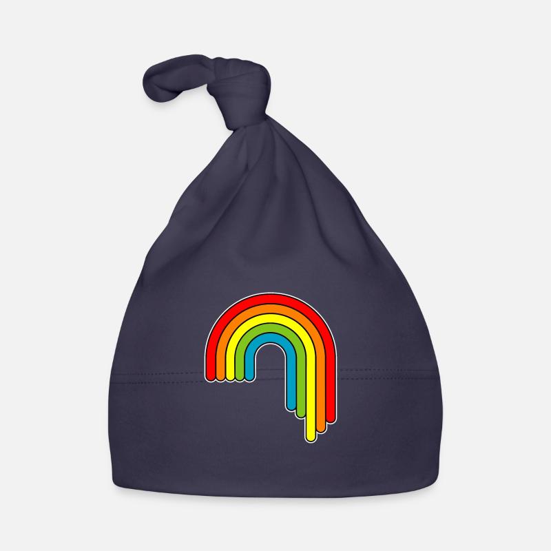 Regenbogen Rainbow Organic Baby Cap