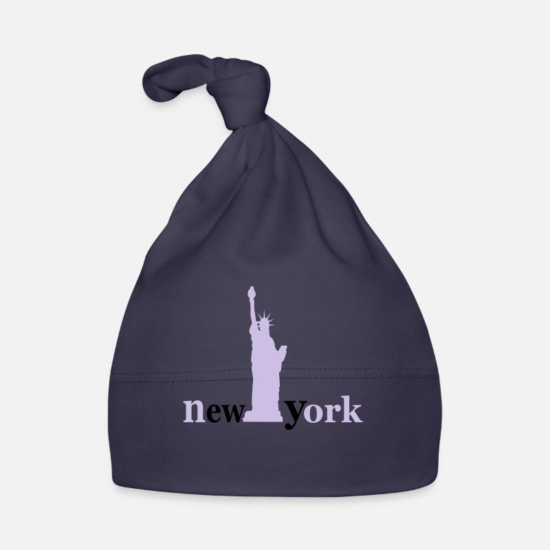 new_york Organic Baby Cap