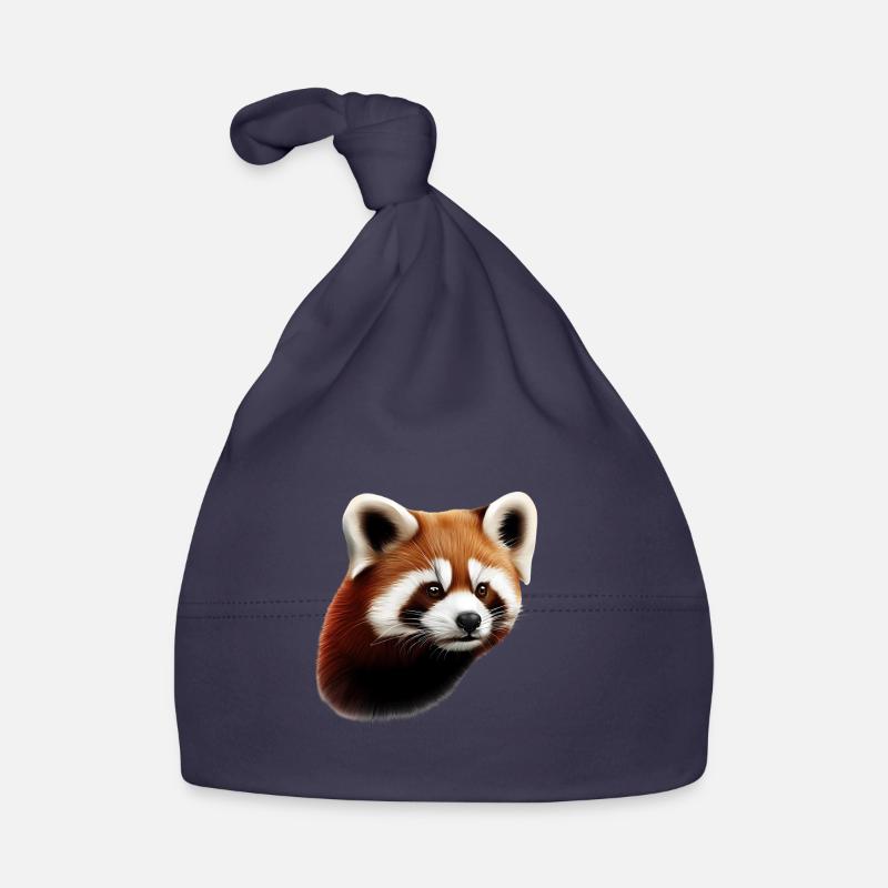 Roter Panda Baby Bio-Mütze